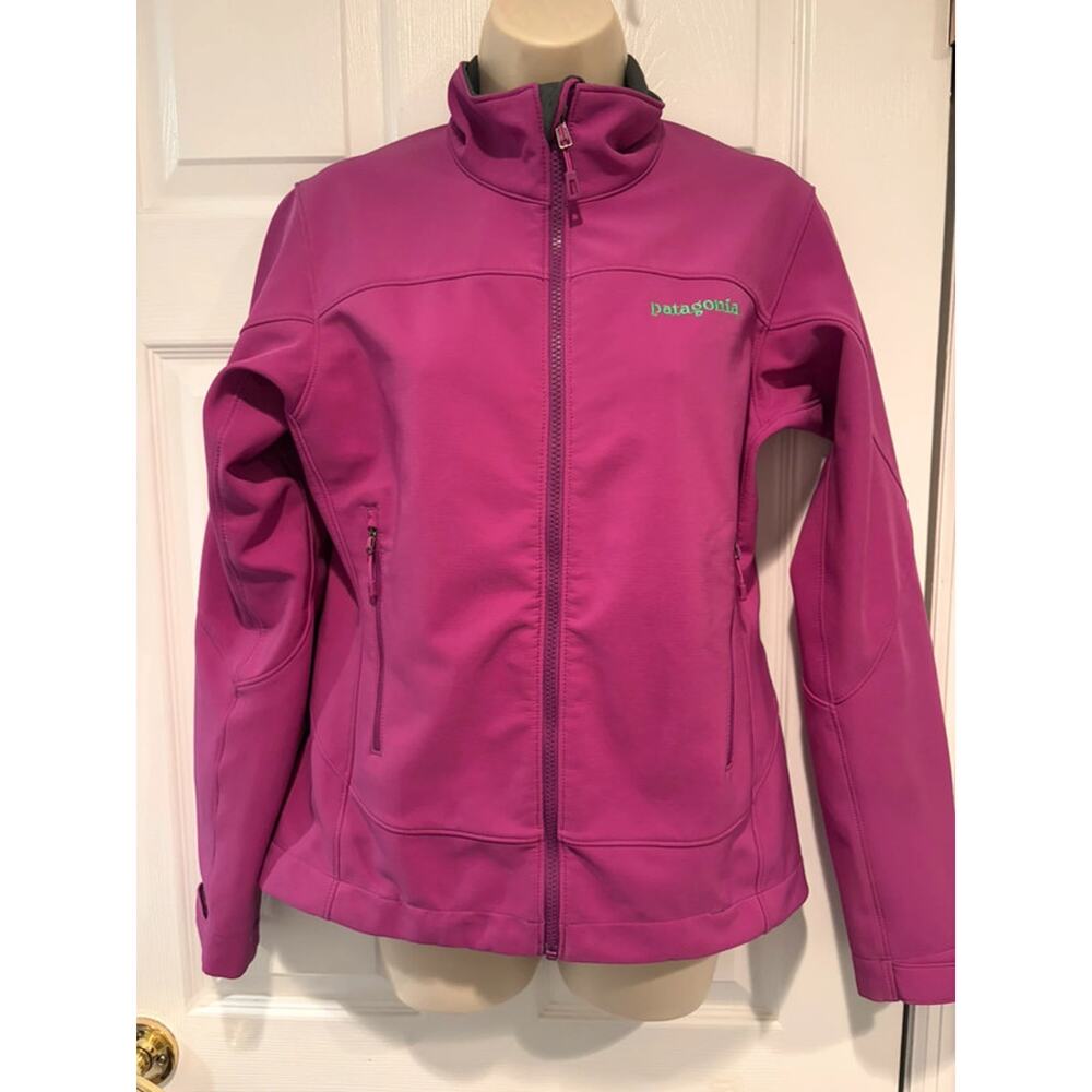 Patagonia Womens Small Polartec Soft Shell Jacket‎ Pink Hiking Outdoor 83395